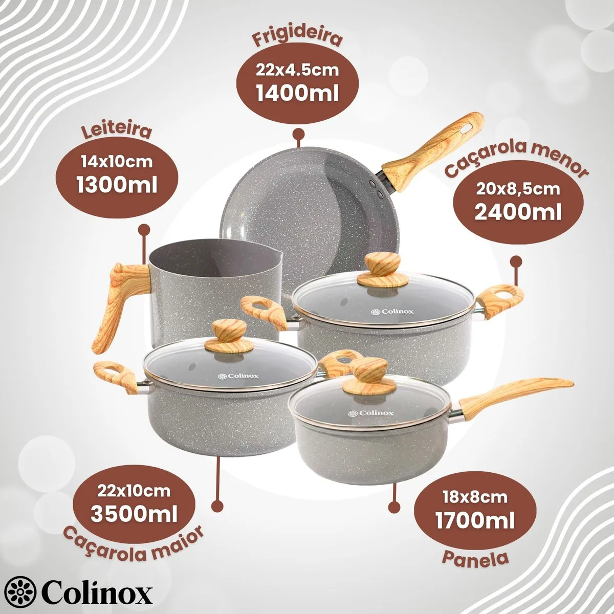 Conjunto Style Cook em uso