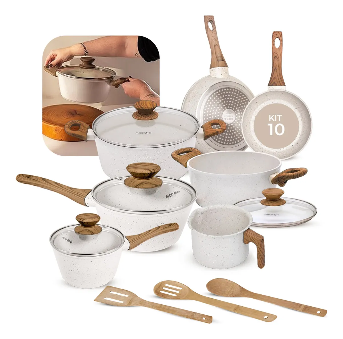 Jogo de panelas - vista 1