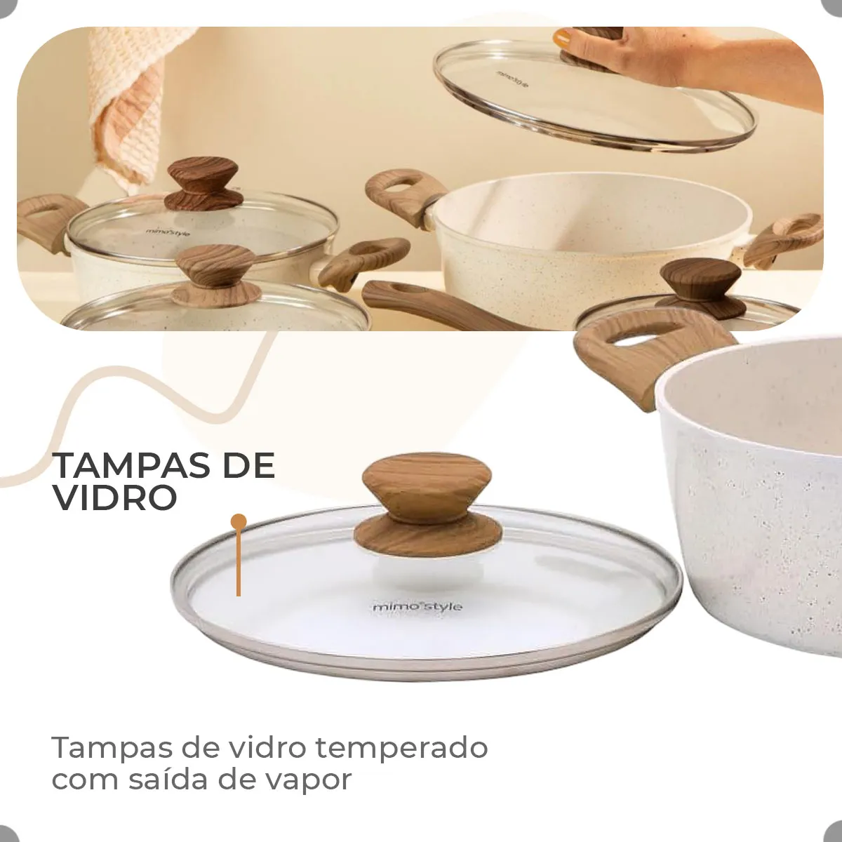 Jogo de panelas - vista 6